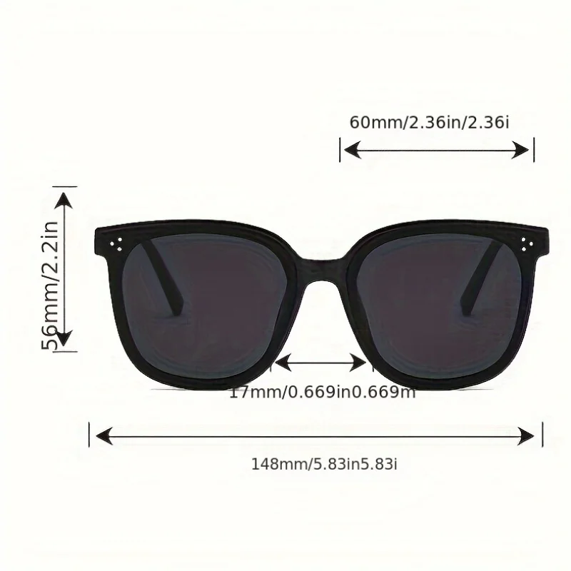Kleine Quadratische Sonnenbrille für Radfahrer, Rechteckiger Rahmen, Retro Hip-Hop-Stil, UV400-Schutz für Damen und Herren – Detail 6