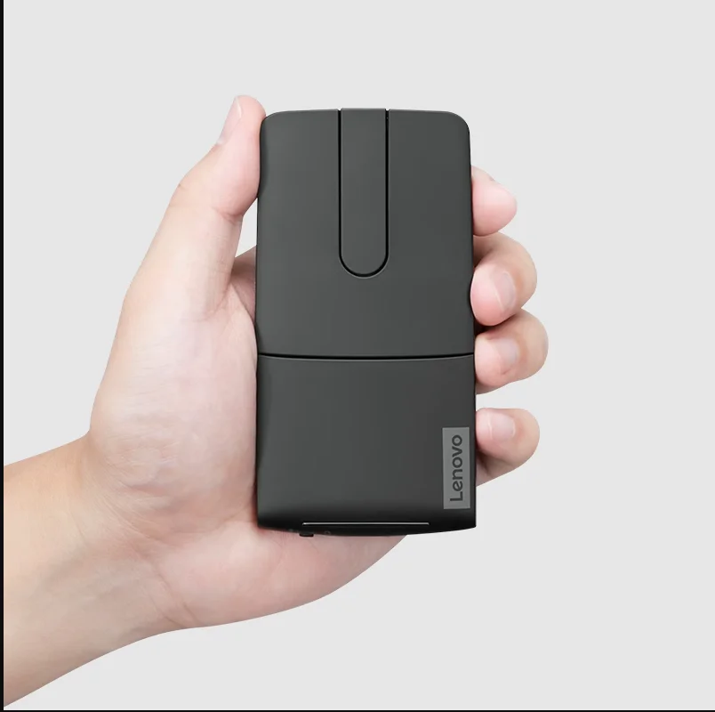 Lenovo-thinkpad x1 sem Fio Ppt Mouse Bluetooth 5.0 1600dpi Interface Tipo-c Suporte Microsoft Swift Pair 3d Touch Wheel