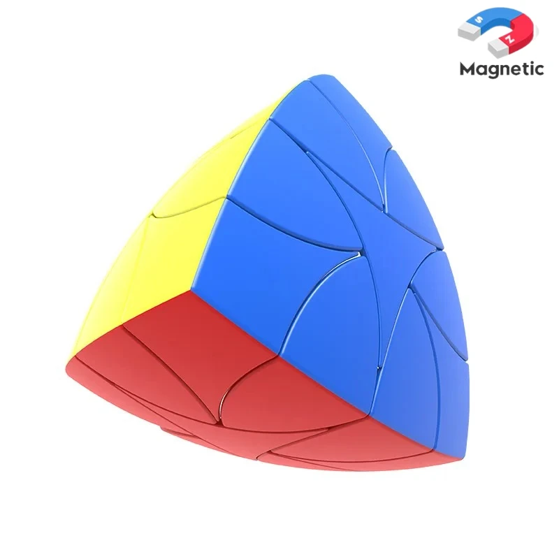 

Diansheng Galaxy Cluster Carnation Tetrahedron Magnetic Cube Professional Speed Cube Puzzle Children Fidget Toy