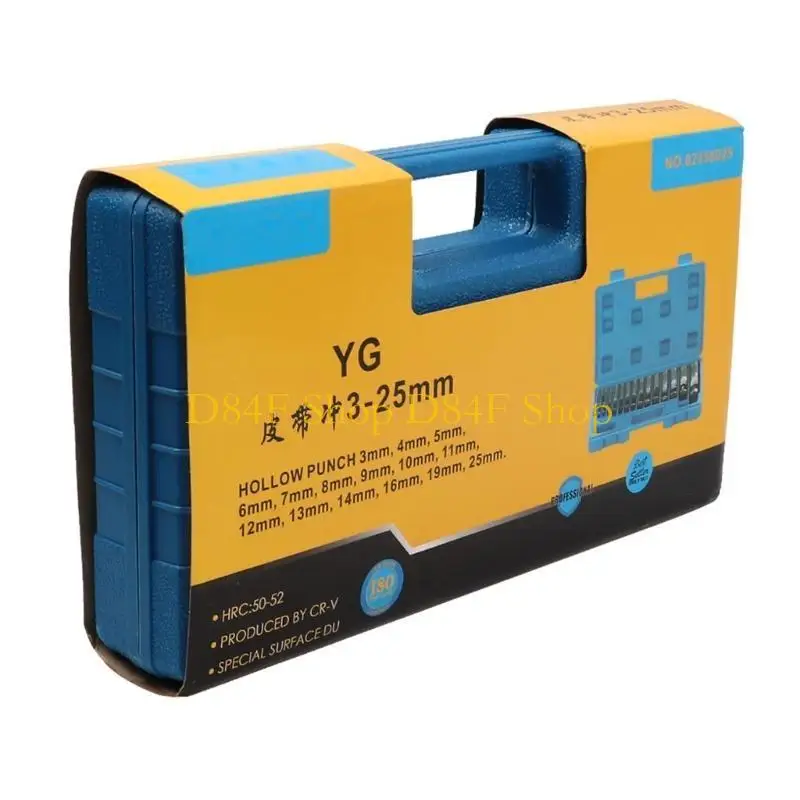 

D84F 15pcs Полово -пуншень