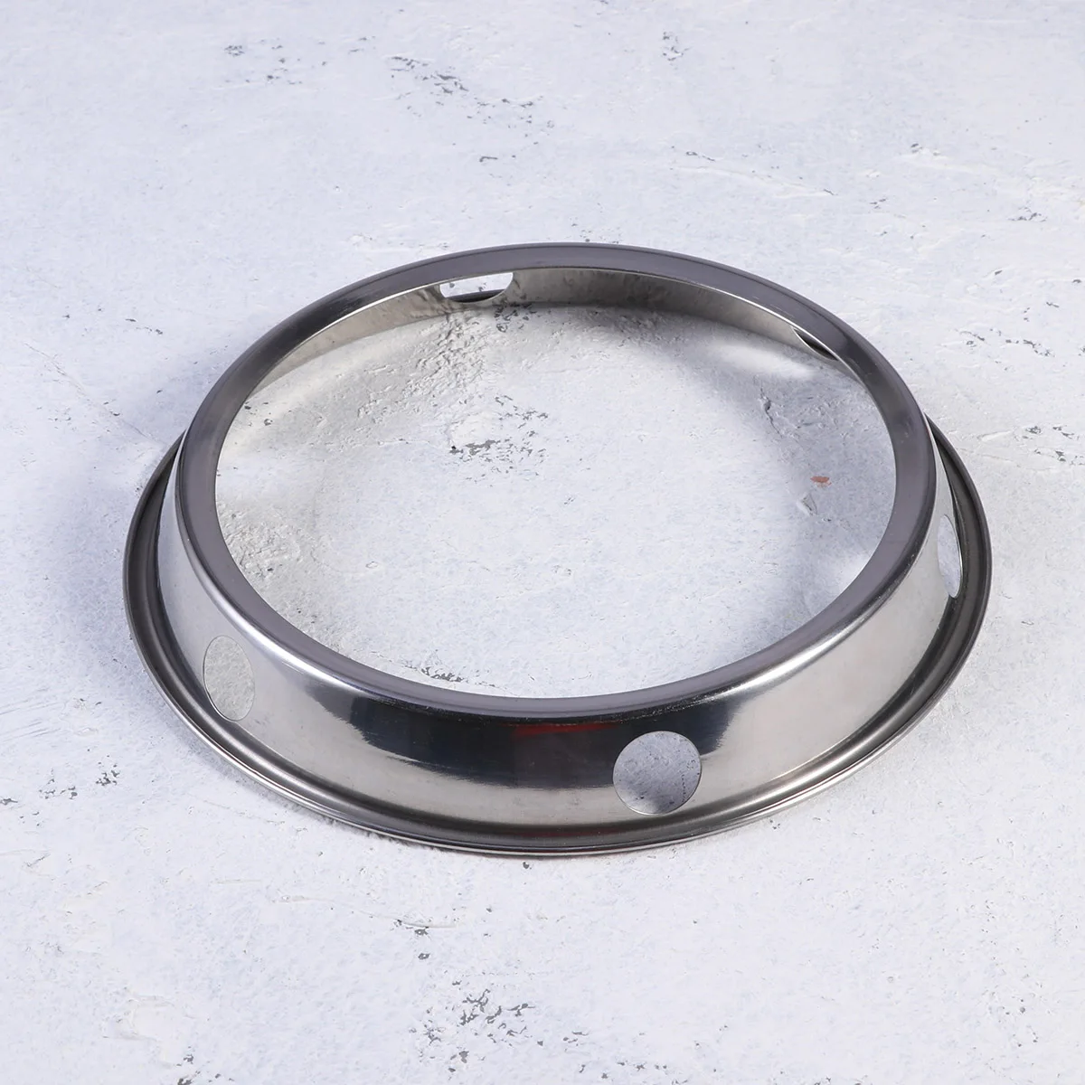

24 CM Stainless Steel Pot Rack Deformation-resistant Wok Gas Stoves Easy Use Kitchen Thickening Design