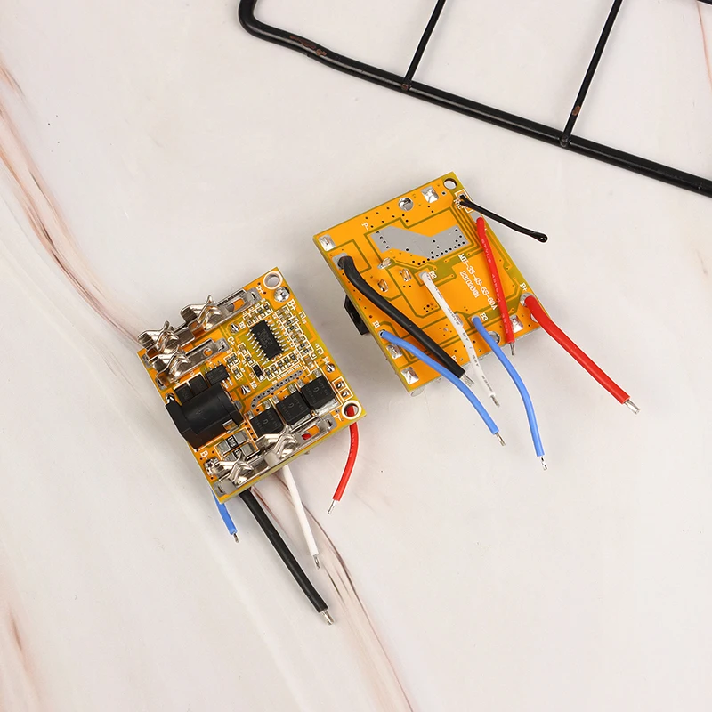 Modul papan pelindung baterai Lithium, 5S 18/21V BMS 18650 Li-ion, modul PCB sel Lipo polimer PCM