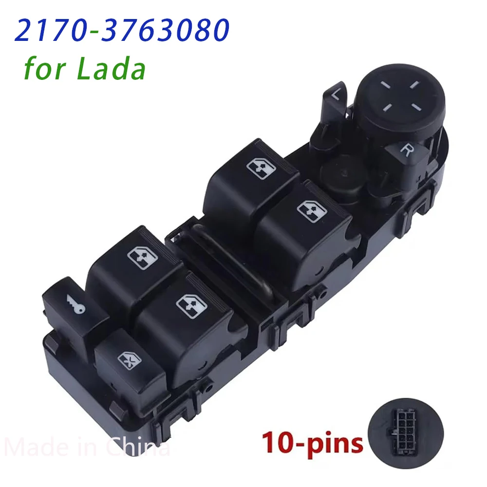 For LADA 0109 VAZ Priora Electric Master Power Window Switch Lifter Control Button Accessories 2170-3763080 21703763080