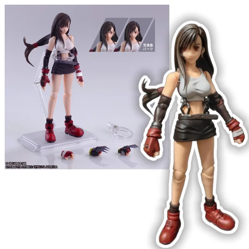 【En stock】Figura de acción Final Fantasy 7 BRING ARTS Cloud Tifa 1/12, regalo de colección, figura de acción, regalo de cumpleaños, adorno de escritorio