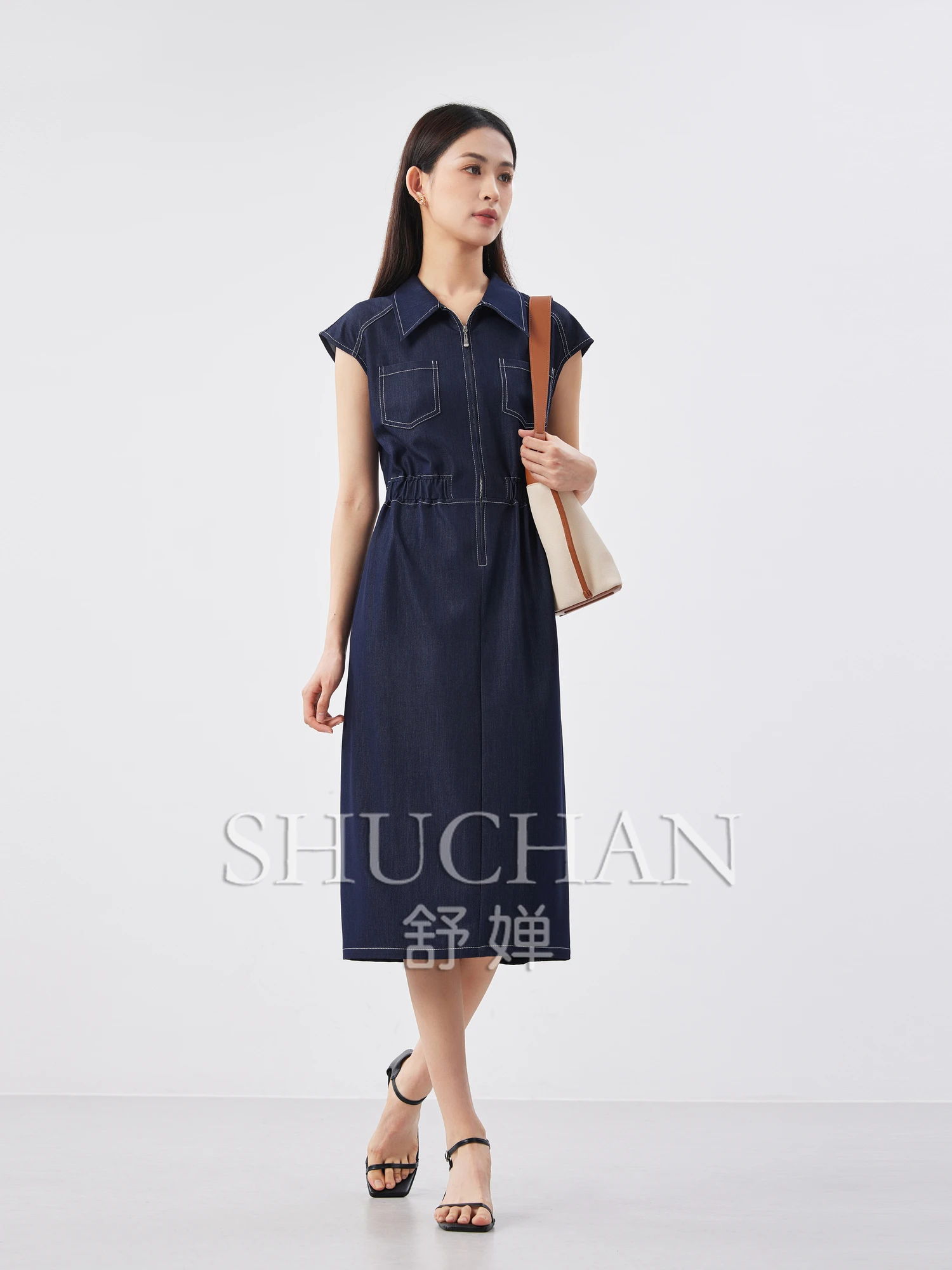 

Zipper Denim Dress Summer Women Vestidos De Verano Mujer Blend Club Outfits for Women Fashion Design