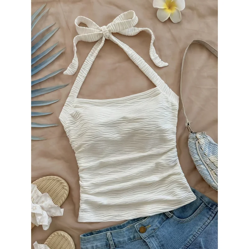 

Directional Edition + Yudomi Halter Neck Strapless Top