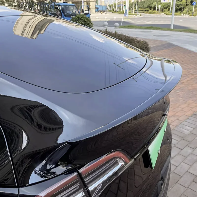 Aksesori ekor sayap Spoiler bagasi belakang For Tesla Model  Y 2016-2023 Tuning asli kinerja tinggi Deflektor Air Dam Trim ABS