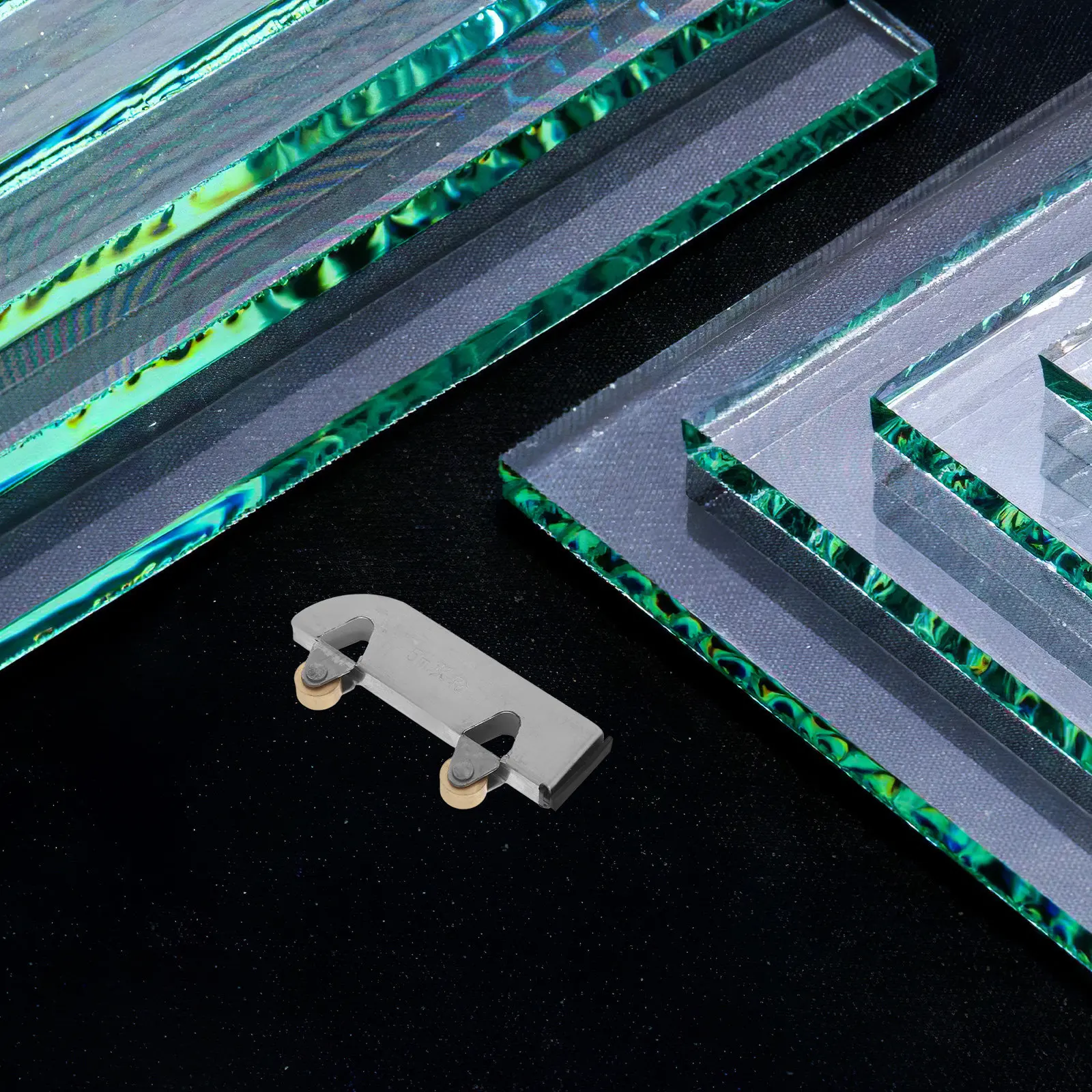 

Комплект из 6 бесшумных роликов для раздвижных стеклянных дверей с высокой нагрузочной способностью, обеспечивающих плавное скольжение для шкафов, гардеробов и витрин