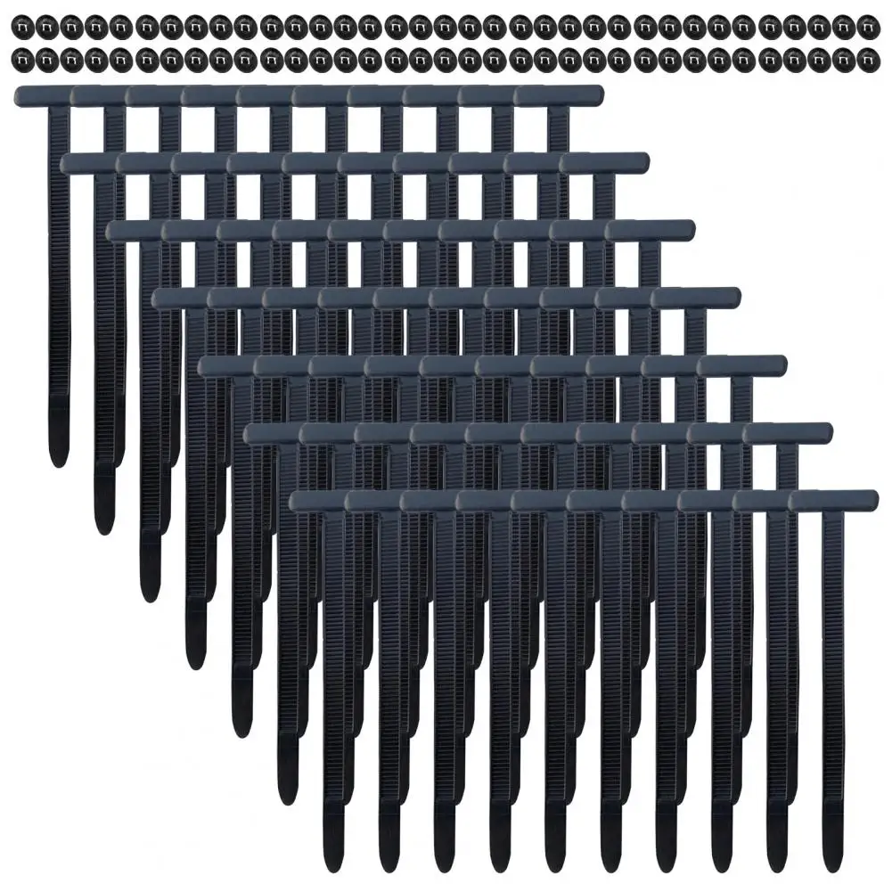 Cinghie per cavi in nylon ad alta resistenza Accessori per la protezione del rivestimento del bagagliaio Fibbie per fascette in nylon resistenti ai raggi UV per cavi di fissaggio