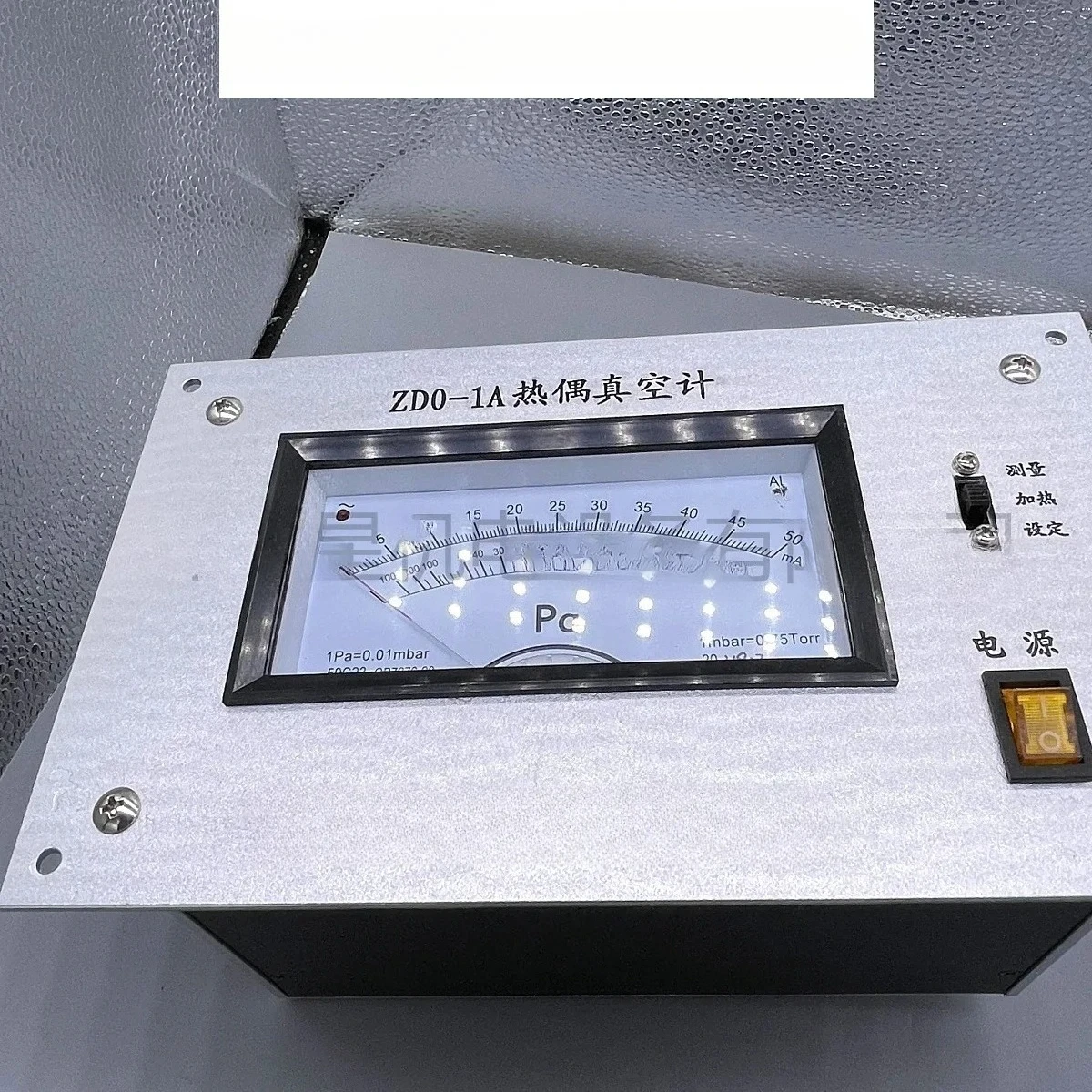 Pointer Thermocouple Vacuum Gauge Vacuum Measuring Instrument ZD0-1A ZDO-51 KF16 15.5mm
