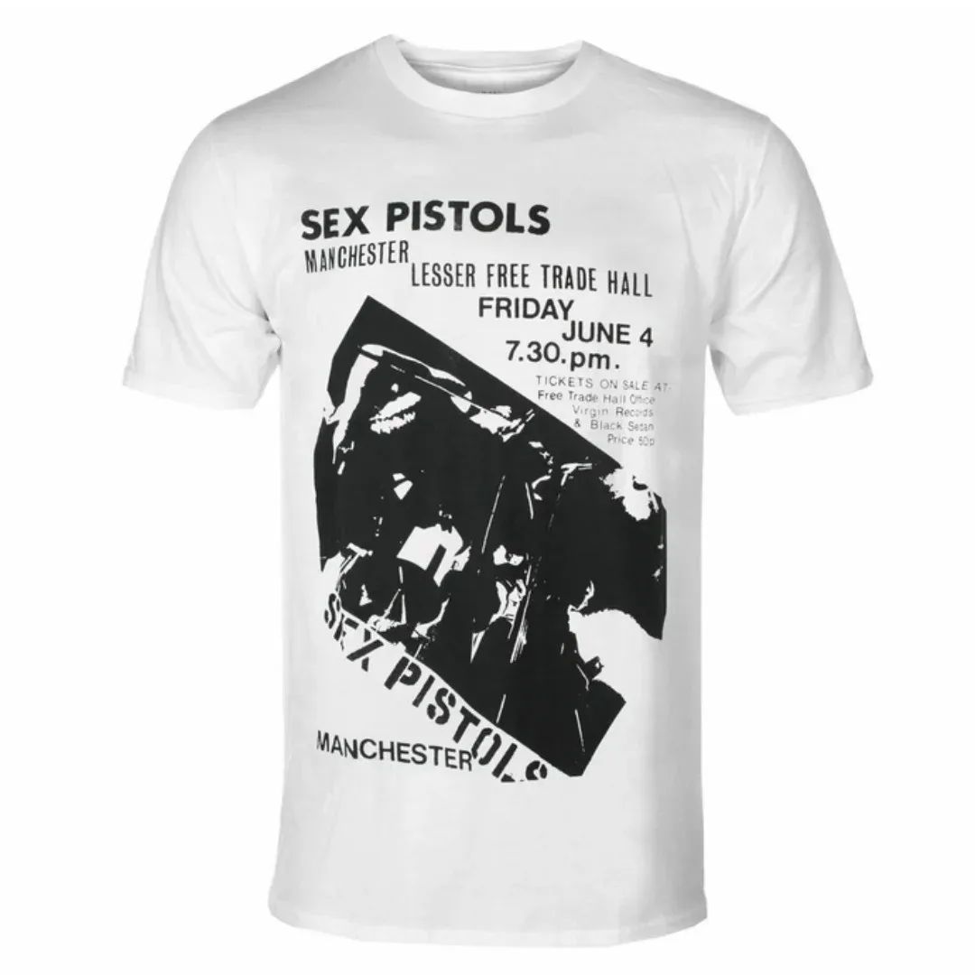 Sex Pistols - Never Mind The Bollocks Printed Trendy T-Shirt Classic Band Fan Streetwear Comfortable Women And Men T-Shirt