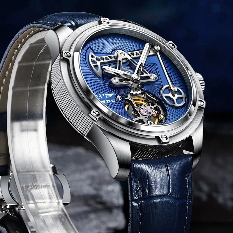 2023 Relogios Masculinos Pindu Design Mens WatchesSapphire glass Top Brand Machine Watch Men Business Clock Men Miyota 8215+Box