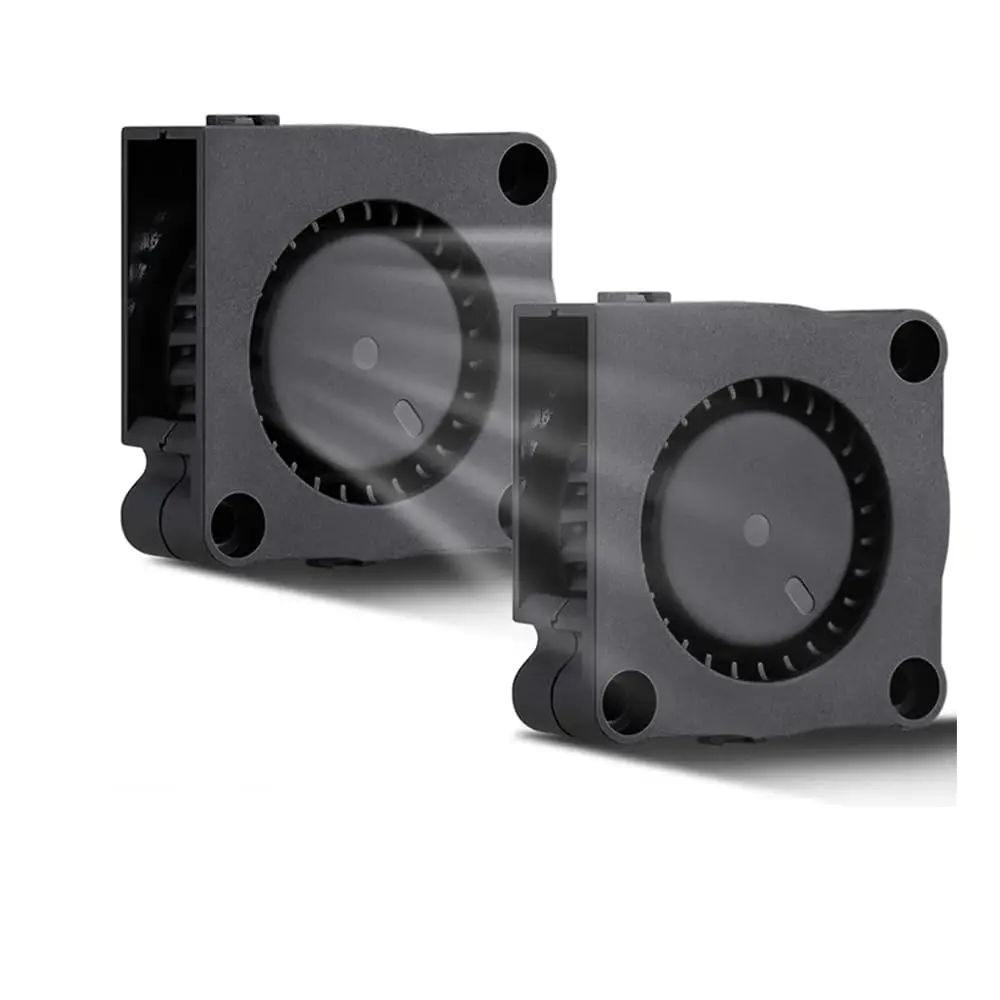 2 Stück 4010 Lüfter für Creality Ender 3 V3 SE/V3 KE/CR10 SE von 3D-Druckerteilen und Zubehör, 24 V 4010 Extruder Turbolüfter – Detail 5