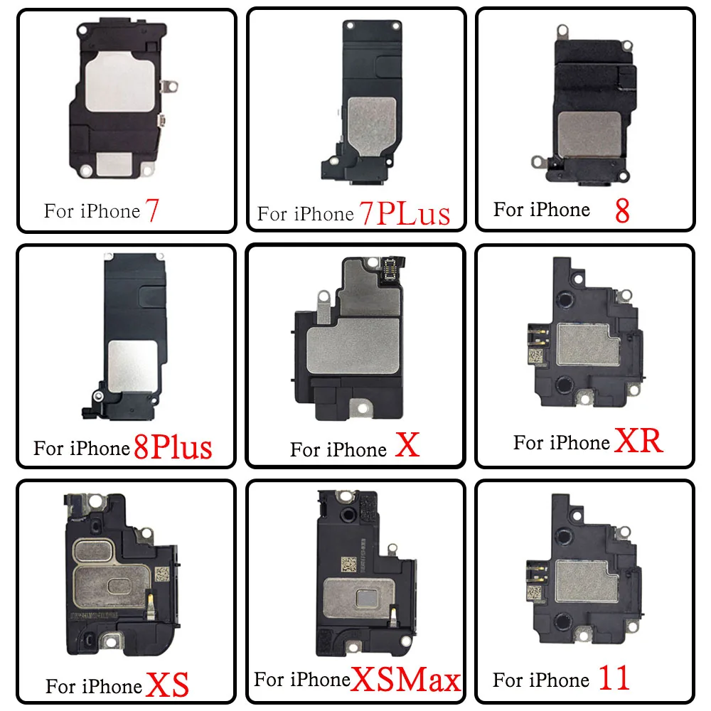 

Loud Speaker For iPhone 7 8 Plus X XR XS Max 11 Pro Max LoudSpeaker Ringer inner Buzzer Flex Cable Replacement Parts