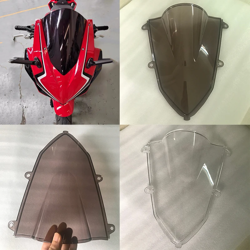 Windscreen For 2019 2020 20212022 2023 Honda CBR500R CBR 500 R CBR400R CBR 400 R Wind Screen Deflectors Windshield  Smoke