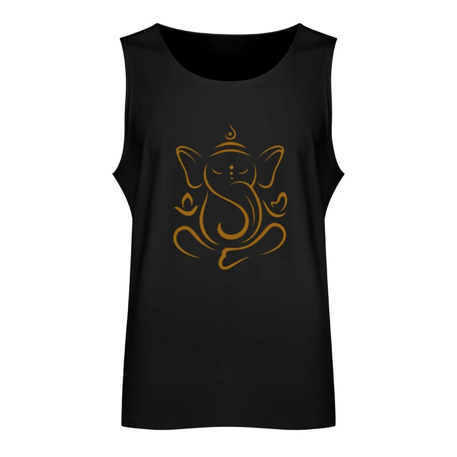 Ganesha minimal design Tank Top gym clothing summer clothes