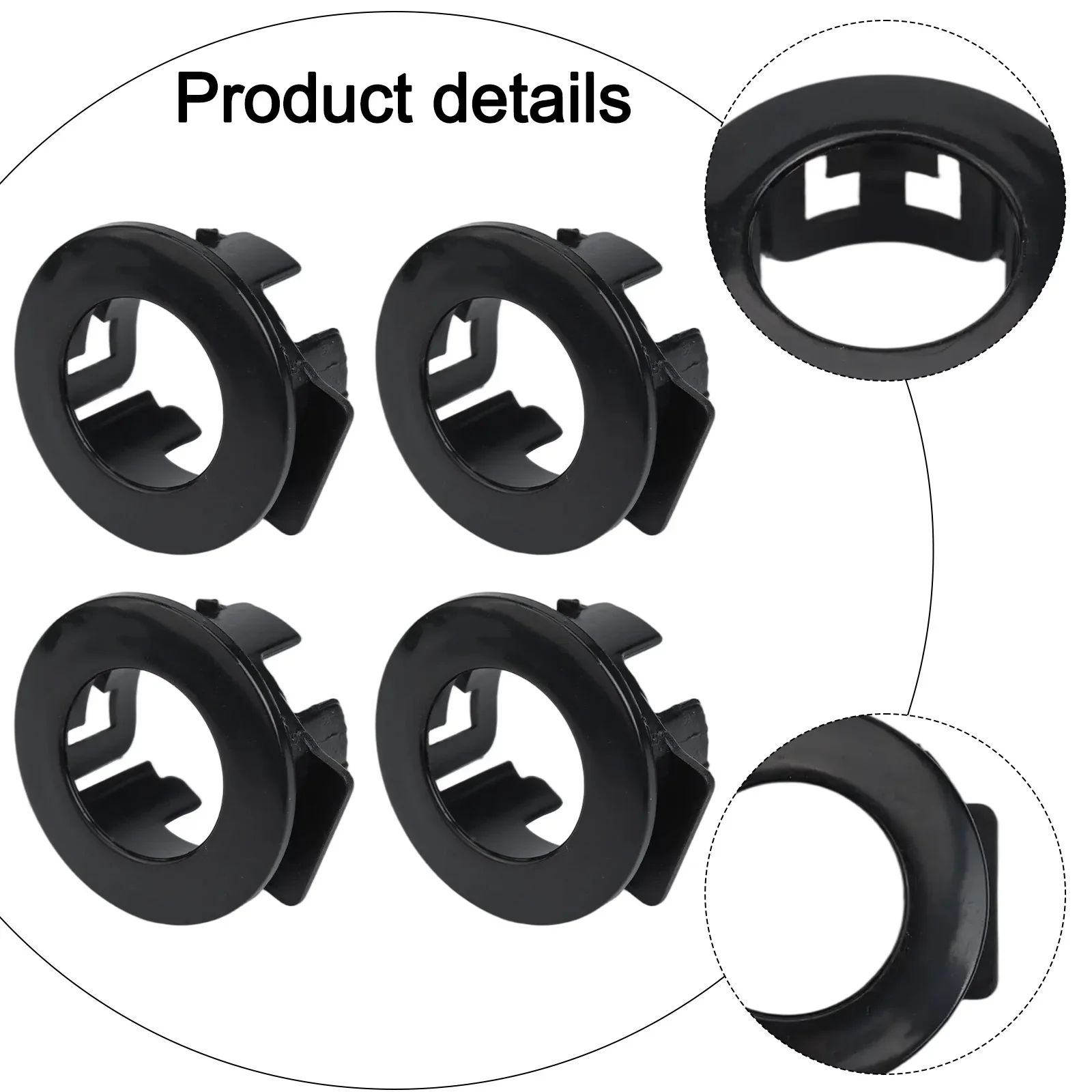 Accessory Parking Sensor Retainer Specifically Engineered For Fit OE Number Compatibility Parking Sensor Replacement