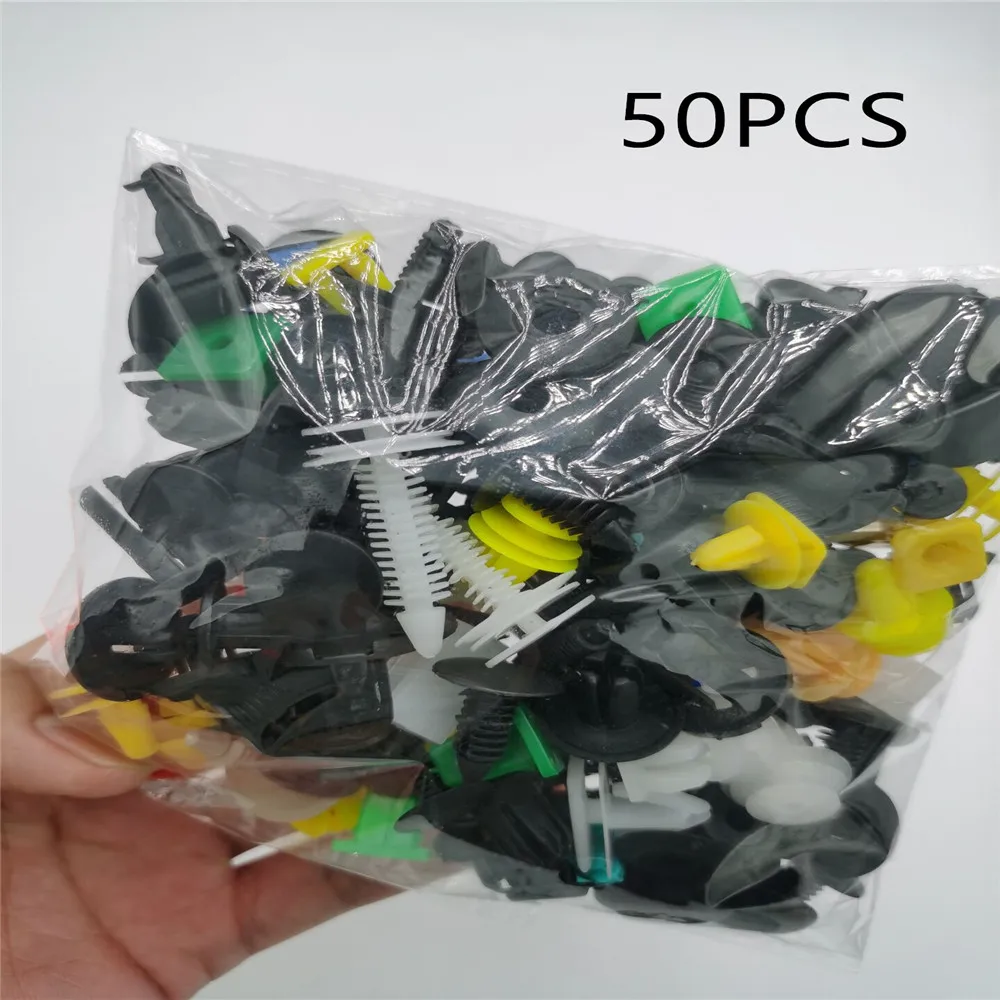 50pcs Universal car Mixed Clips for Subaru Forester Ascent XV WRX VIZIV Outback