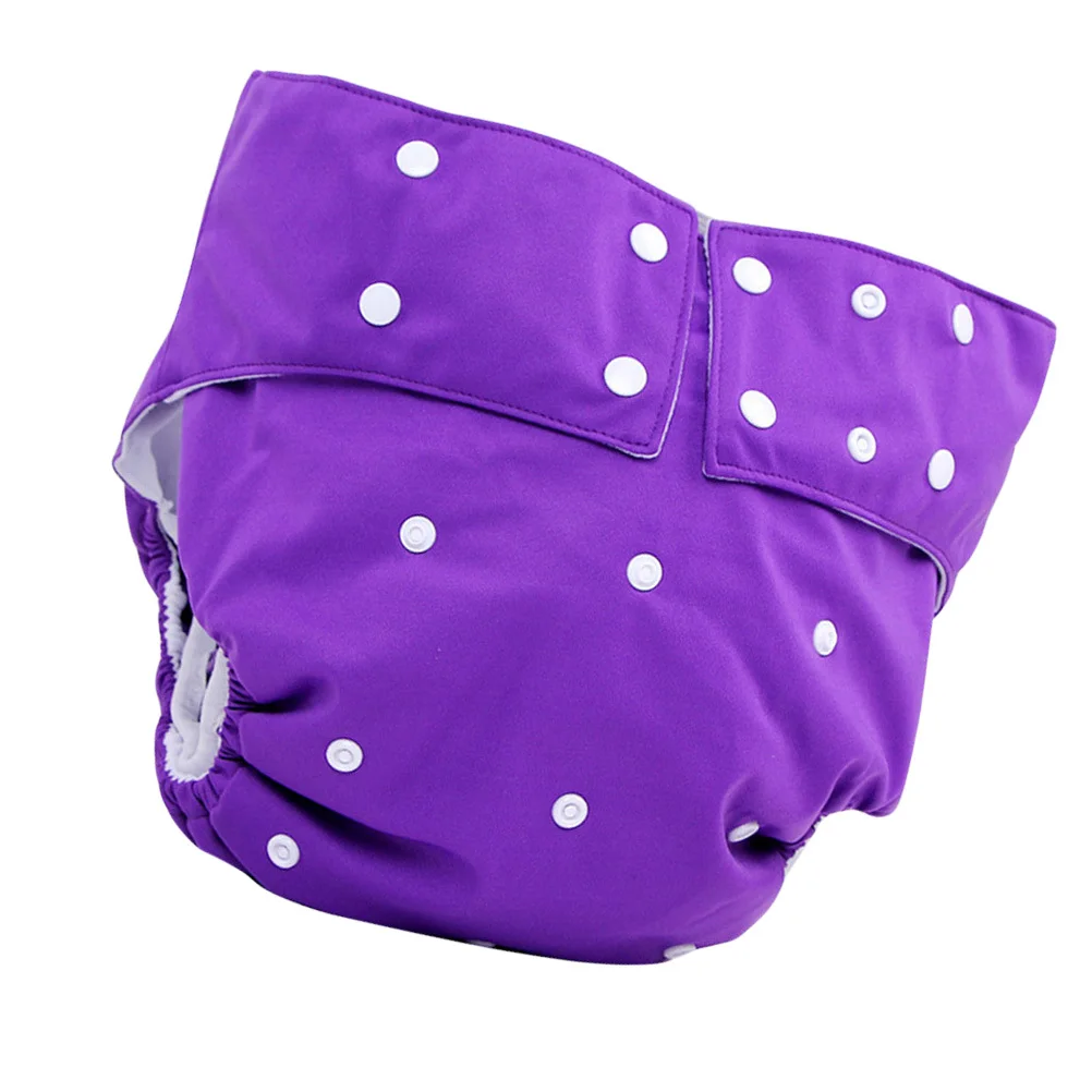 حفاضات قماشية للبالغين كبيرة قابلة لإعادة الاستخدام وقابلة للغسل وقابلة للتعديل ومضادة للتسرب للعناية بعد العملية الجراحية لكبار السن