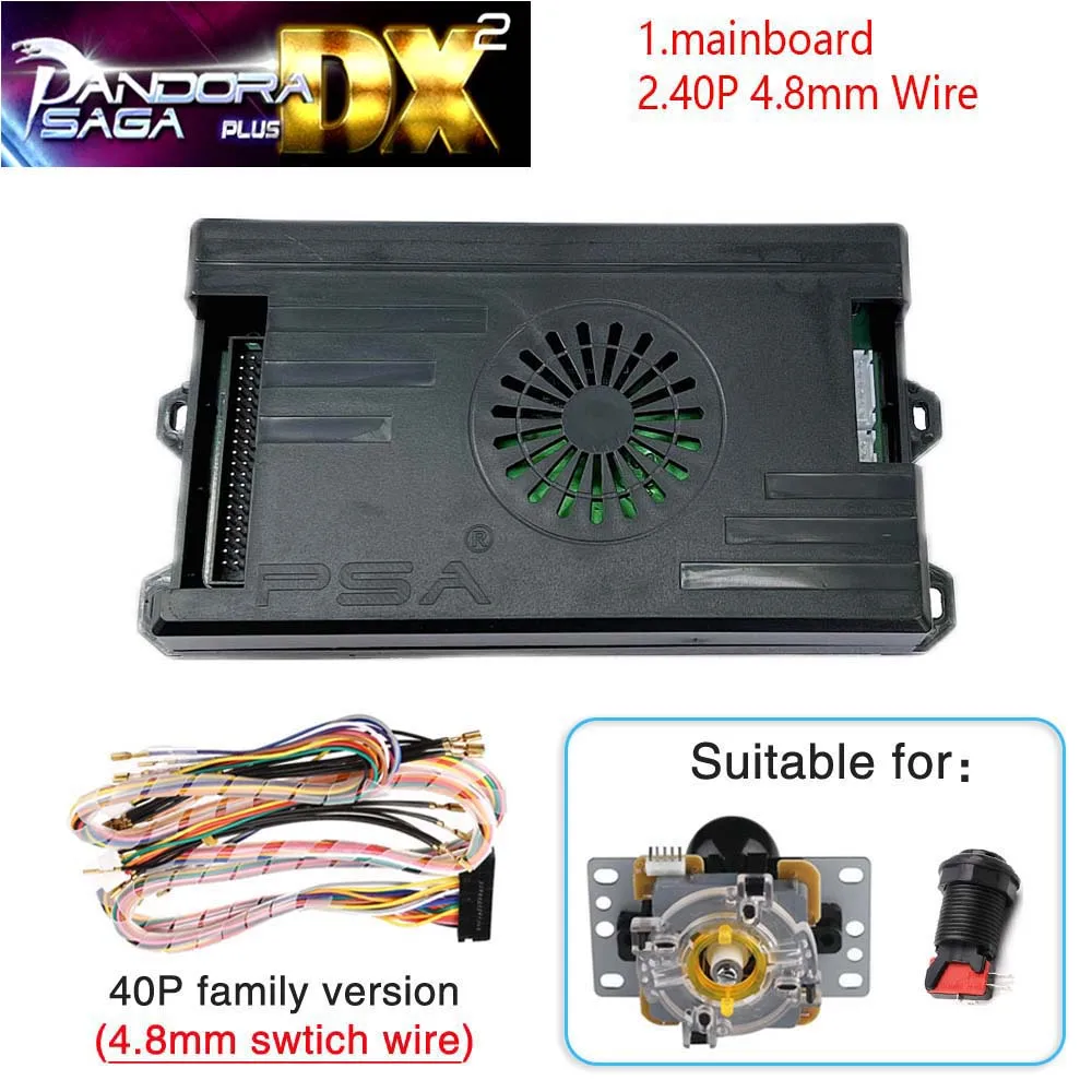 9800 in 1 Pandora Saga DX 2 Plus Arcade Box Family Version