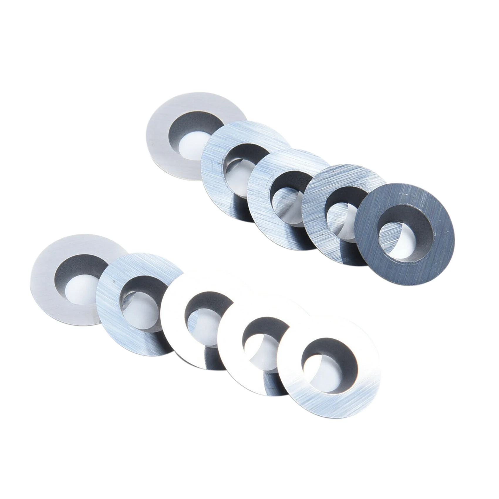 AFOURT-20 Stück runde Hartmetall-Fräseinsätze mit einem Durchmesser von 12 mm, passend für Ci3-Holzdrechselarbeiten – Detail 5