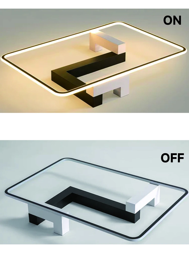 Living Room Minimalism LED Ceiling Lights Bedroom Mounted