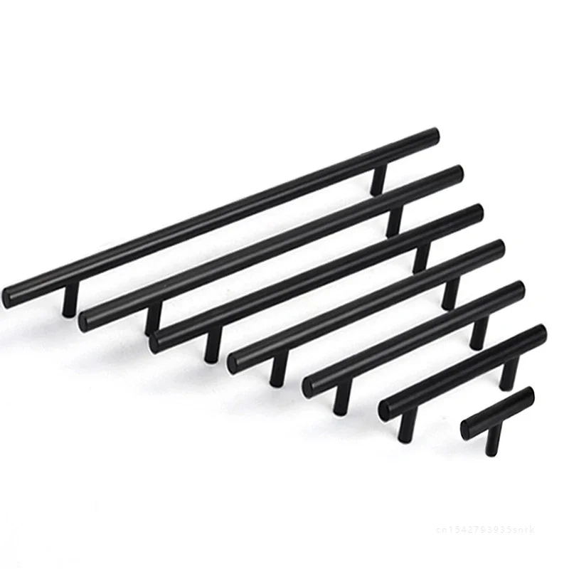 Küchentür, T-Stange, gerader Griff, Knöpfe, Schrankgriff, Durchmesser 10 mm, Edelstahlgriffe, Möbelbeschläge