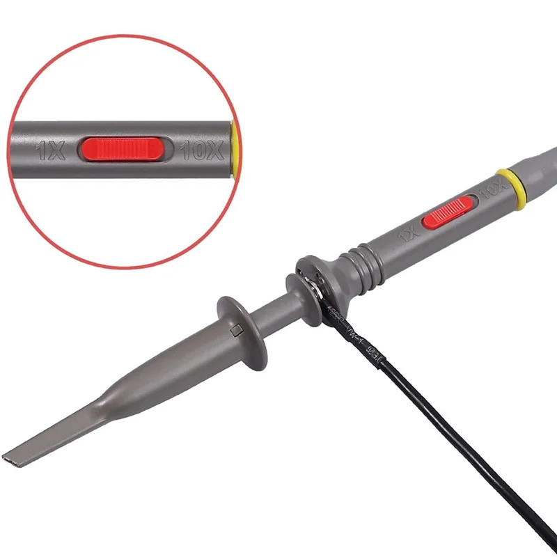 Sondas de Clip de osciloscopio, Kit de cables de prueba, BNC, P6100, 100 MHz