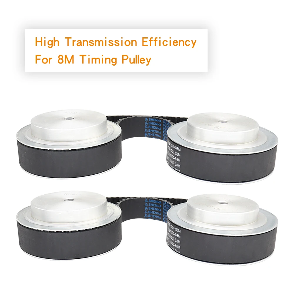 Imagem -05 - Correia Dentada S8m2832 2848 2880 2904 2992 3048 3200 3272 3280 3304 Dentes Passo mm Largura da Correia de Transmissão de Borracha 20 25 30 40 mm