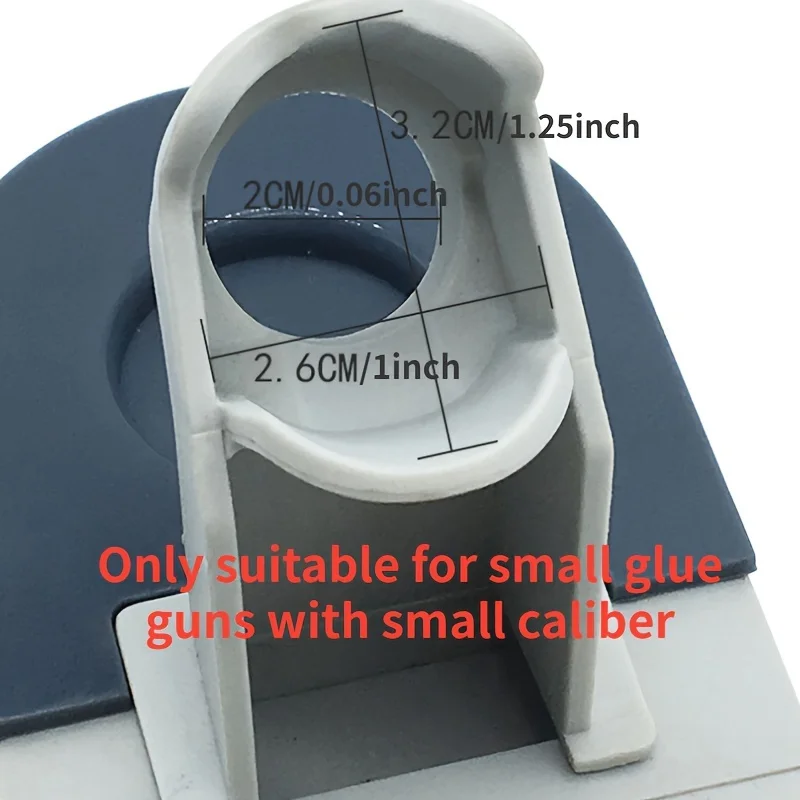 Secure Your Glue Gun with This Non-Slip Glue Gun Stand & Suction Cup Holder!