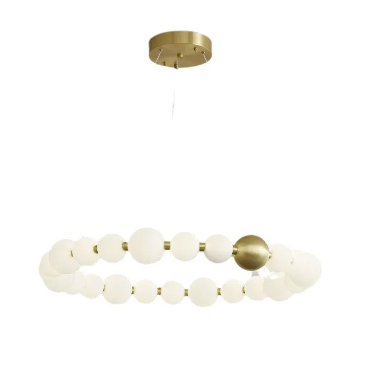 

Nordic magic bean molecular lamp pearl bubble restaurant chandelier modern simple bedroom