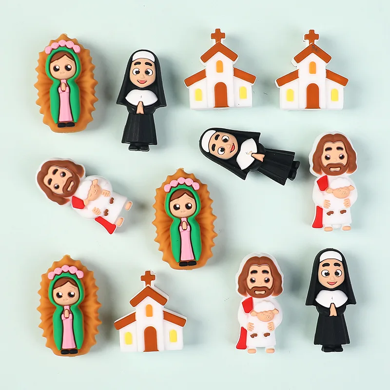 

20/50 шт. 3D силиконовые бусины, пищевые 3D-бусины для изготовления украшений, аксессуары для ручек и брелоков, детские силиконовые бусины