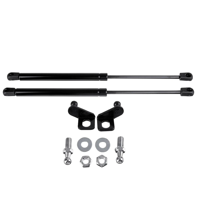 2X Front Hood Bonnet Modify Gas Springs Shock Damper Gas Strut Lift Support For Opel Astra J Vauxhall MK6 GTC 2009-2015