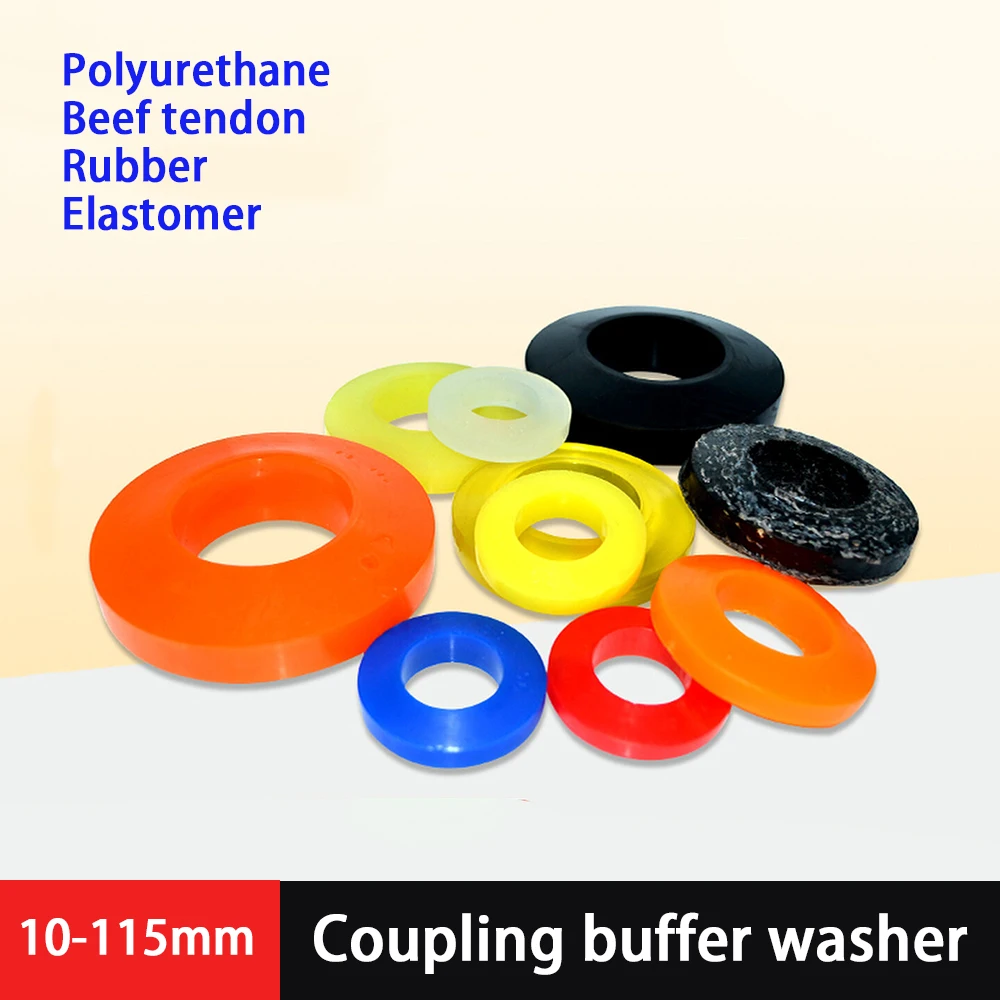 L T Type Coupling Buffer Washer Rubber Elastic Beef Tendon Polyurethane Motor Column Pin PU Shock-Absorbing Coupling