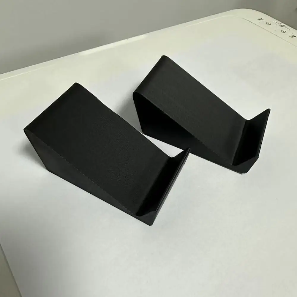 2Pcs Universal Raised Angle Soundbar Stand Base 3D Printed Elevated Audio Equipment Riser Speaker Holder Accessories
