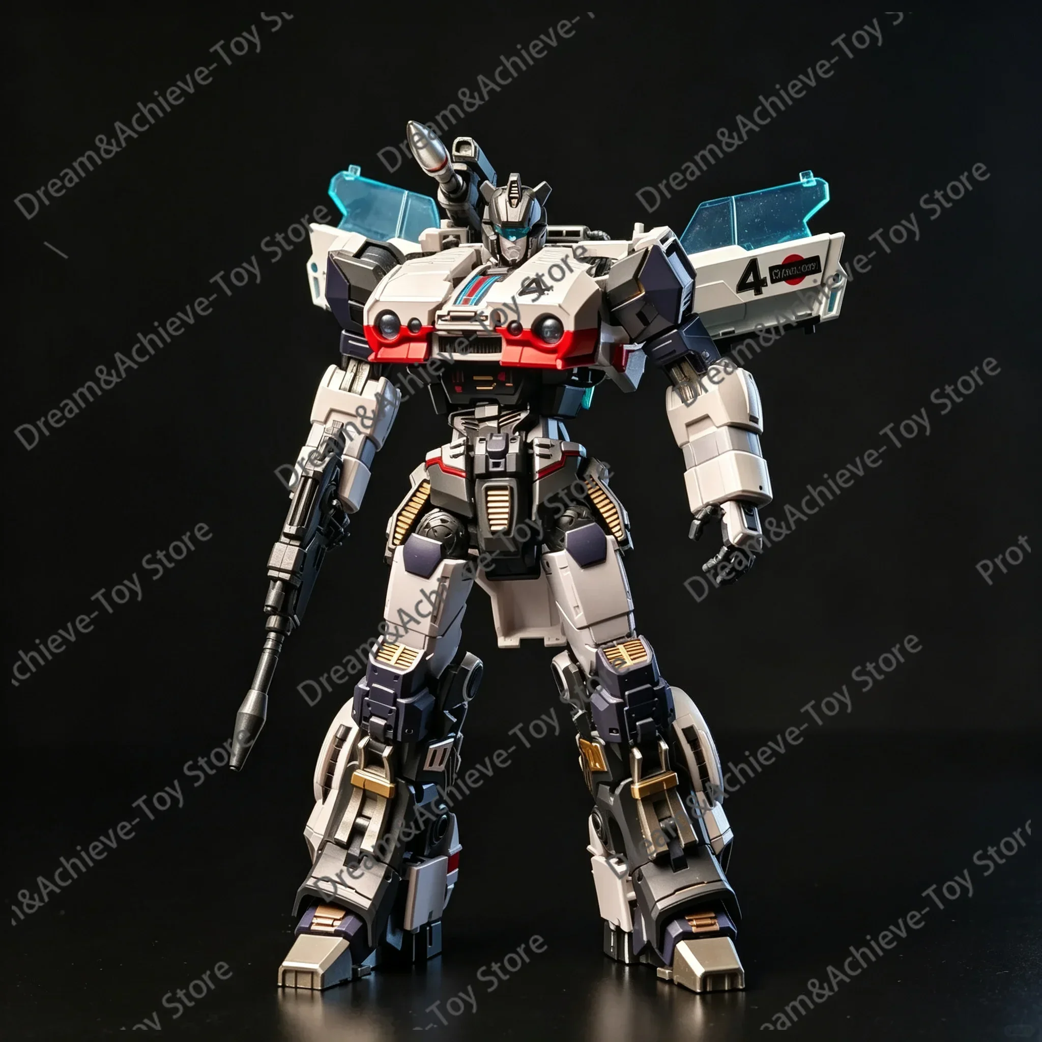 Bingo Toys BT 07 Jezzy Transformable Action Figure Supercar Robot Model Articulated Collectible Figurine Desktop Display Gifts