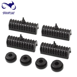 Rubber Grommets Support Cushion Hard Saddlebag For Harley-Davidson Touring Street Electra Glide Road King 1993-2013 Motorcycle