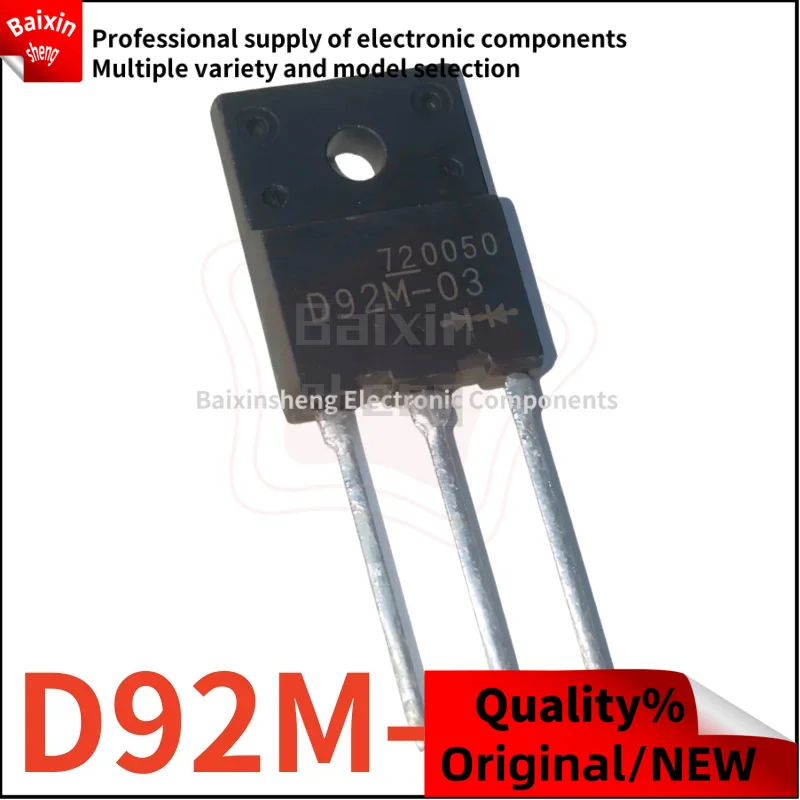 

10PCS Brand new quality D92M-03 TO-3PF 400V/20A Fast recovery rectifier diode
