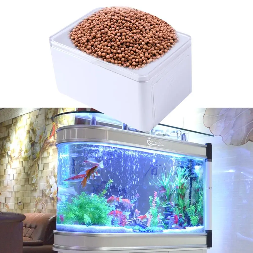 70ml With Timer Intelligent Guppy Lampfish Aquarium Accessories Fish Tank Tools Feeding Machine Fish Feeder Fish Food Dispenser
