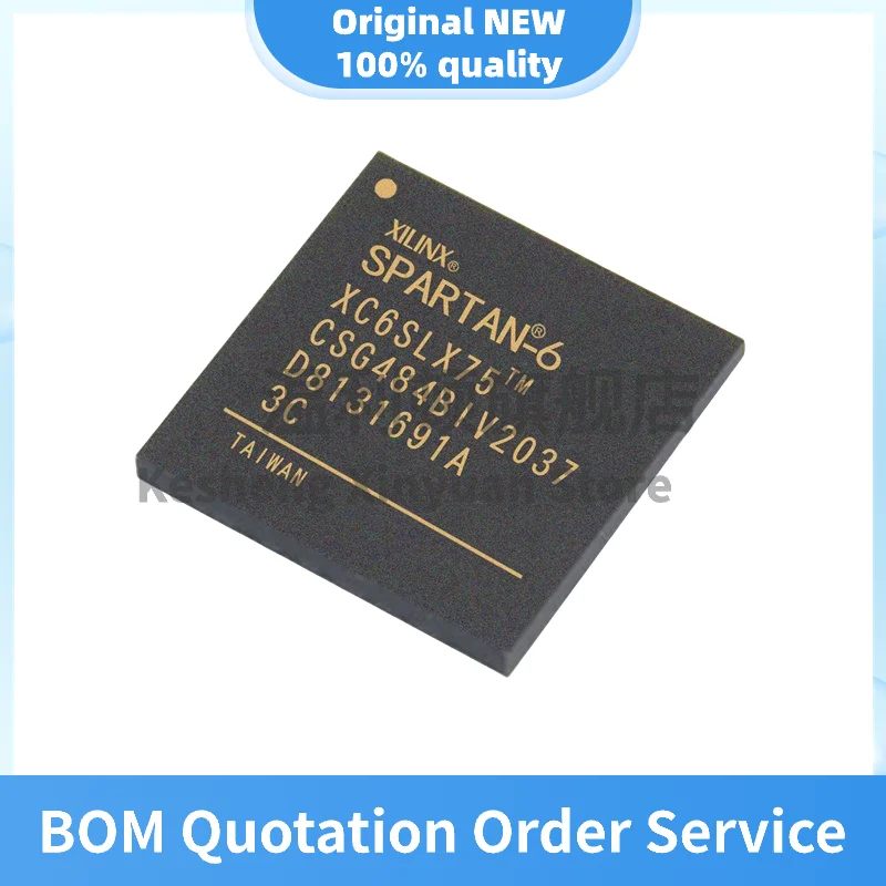 

Brand-new original genuine XC6SLX75-3CSG484I programmable logic gate array package BGA