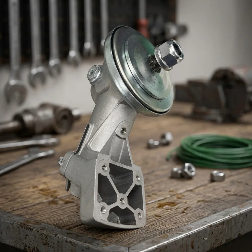 For Garden Maintenance Gear Head Replacement Part Robust Plastic Construction Precision Engineered Seamless Integration