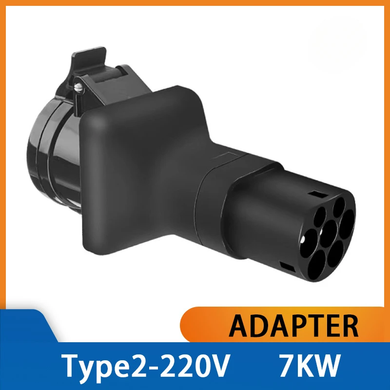 

New Energy Type2 European Standard 32A Power connector Charging station converted to household outlet Discharge
