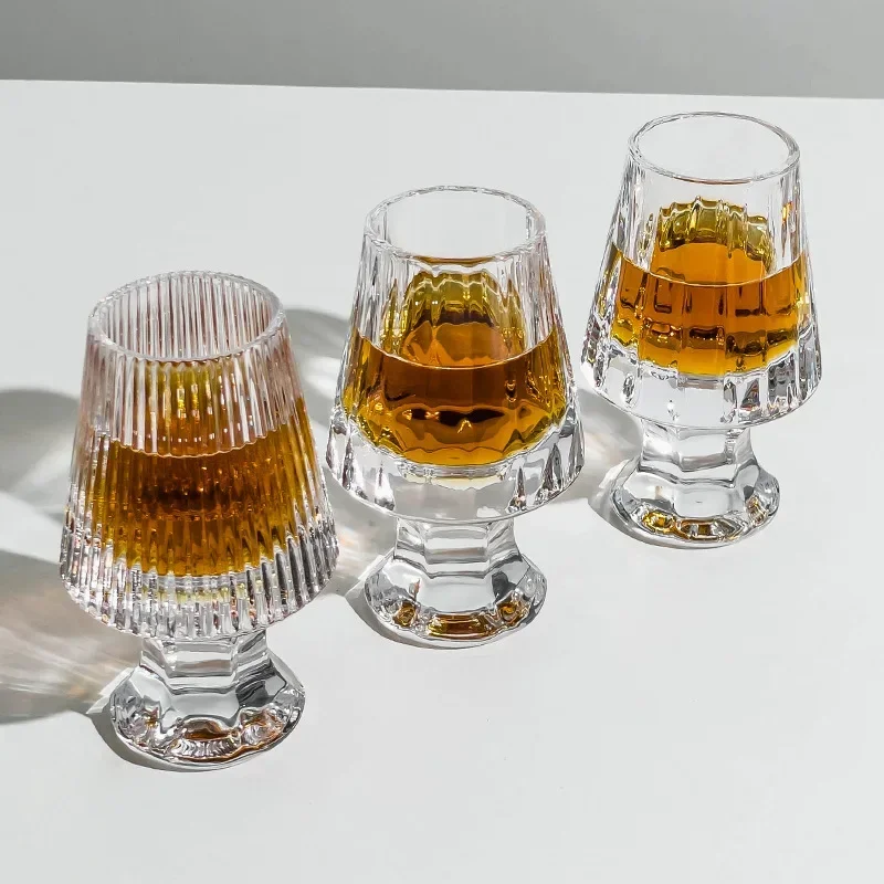 Good for Cognac Brandy Scotch 70ml Bourbon Whisky Crystal Glass Snifter  Narrow Rim Tasting Glasses - Handcrafted