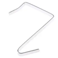 4Pcs Metal Bathroom Door Hanger Clothes Coats Hanger Hanging Towels Rack Cabinet Door Hooks Coat Hook Over The Door Hook