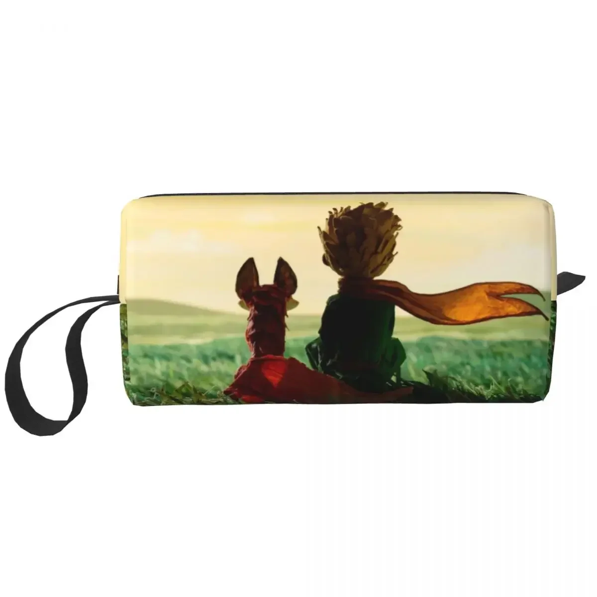 The Little Prince Fox Toiletry Bag for Classic France Fairy Tale Fiction Cosmetic Makeup Ladies Beauty Storage Dopp Kit Case