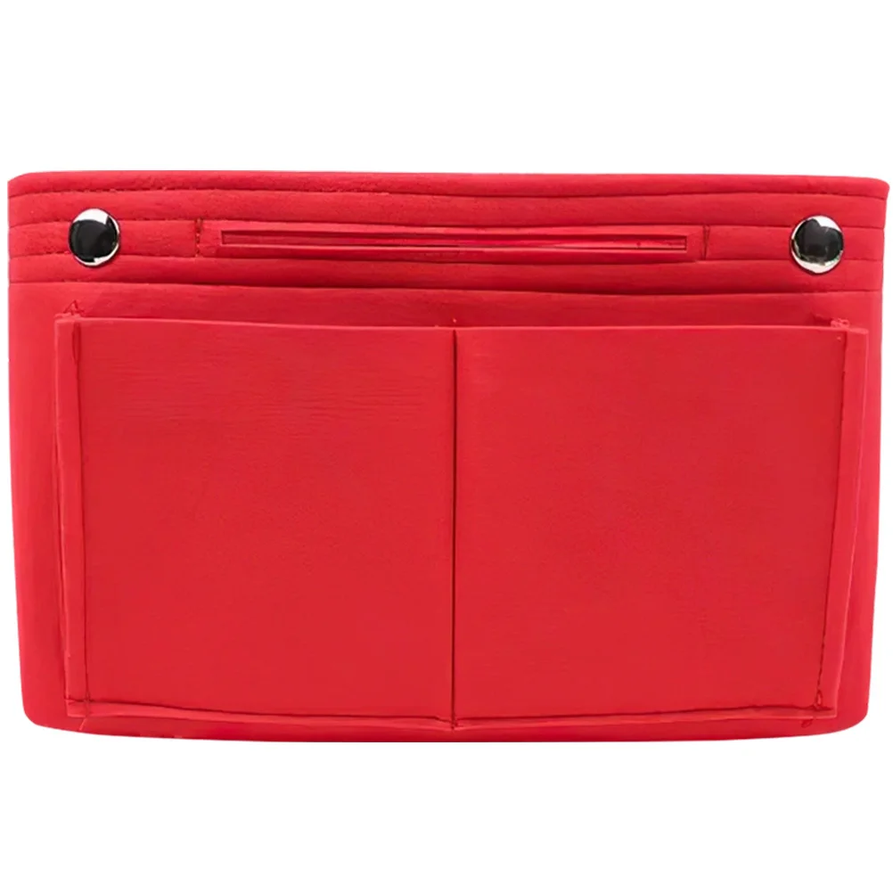 

Felt Handbag Organizer Insert Multi-Pocket Purse Tote Organizer Felt Bag Insert Liner Large Capacity Makeup Bag