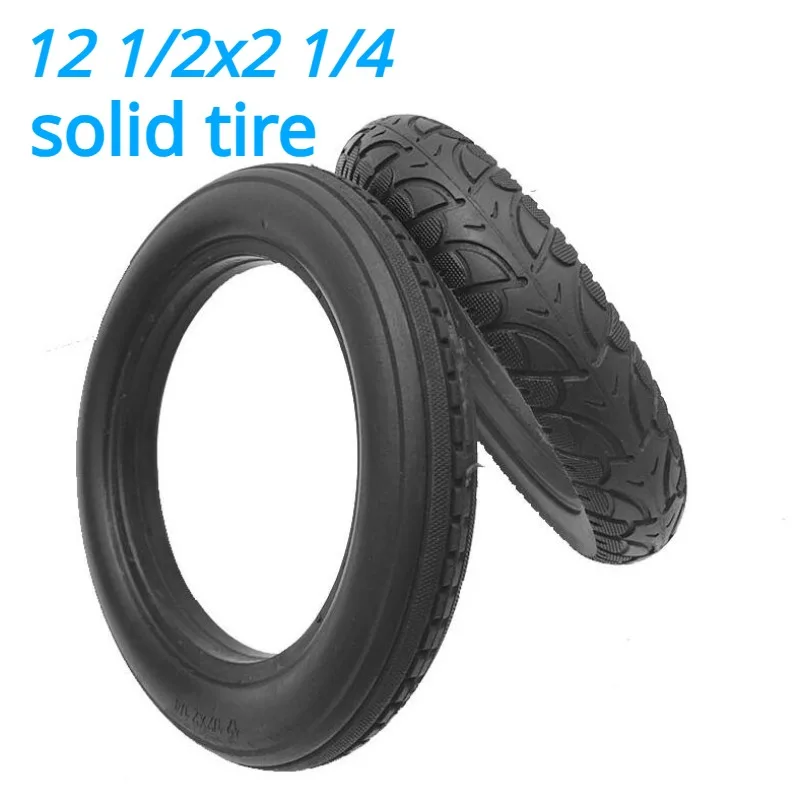 12 1/2X2 1/4 solid tire INNOVA Tire for Gas&Electric Scooters E-Bike Baby Carriage Accessory