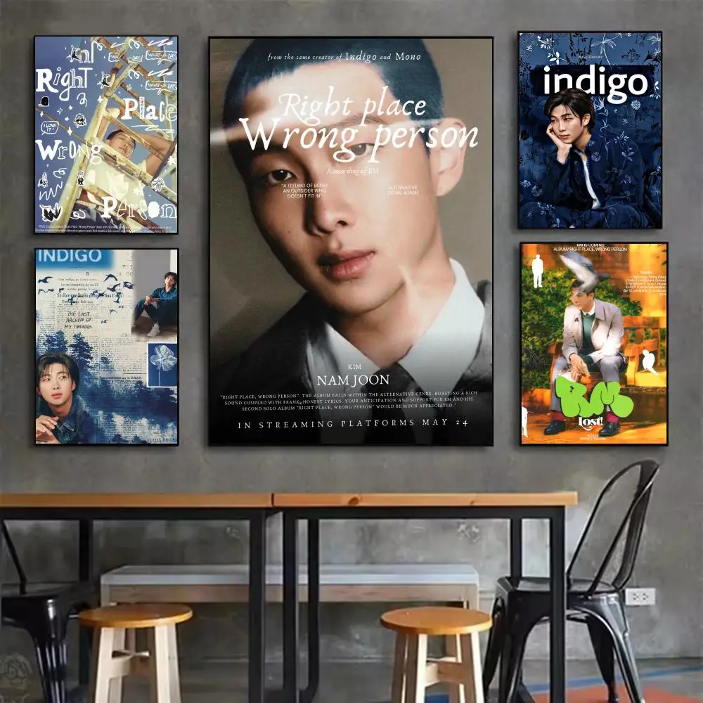 ملصق RM RPWP عالي الدقة جداري لاصق مقاوم للماء لغرفة المعيشة المنزلية وغرفة النوم والديكور الجمالي