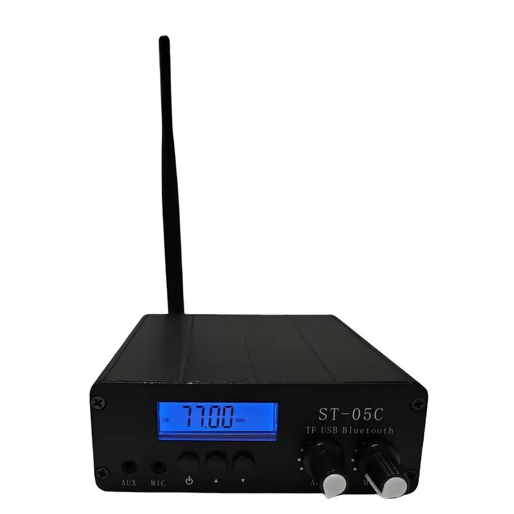 1pc ST-05C Stereo FM Tuner With 200mW/20mW 2-Level Adjustable PLL Phase-Locked Loop For Audio System Easy To Use