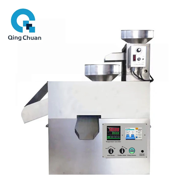 Oil Press Machine H52 2250W Peanut Soybean Camellia Walnut Flaxseed Squeezer Business Sesame Sunflower Seeds Pepper Extraction